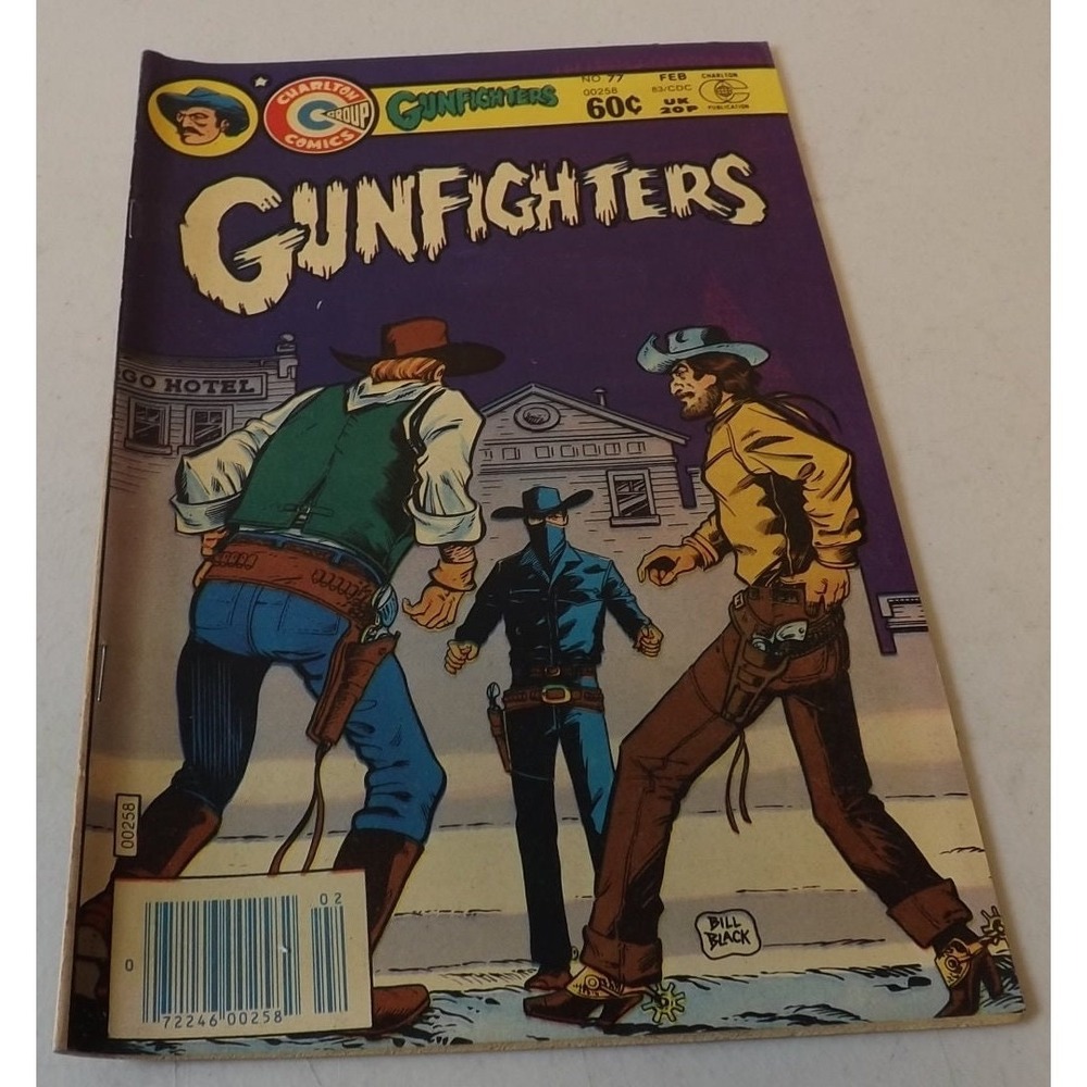 Charlton Comics Gunfighters Comic Book 1983 - See Description for Details